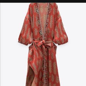 Brand new with tags Zara Kimono. Sold out on website super quick.
